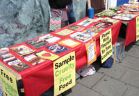 the stall