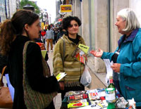 more people at the stall