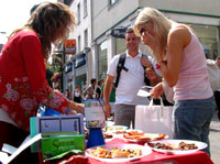 interest at the stall